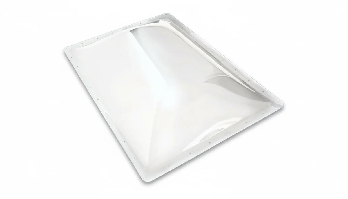Icon Direct Rectangular RV Skylight Dome | Clear | 22 Sizes
