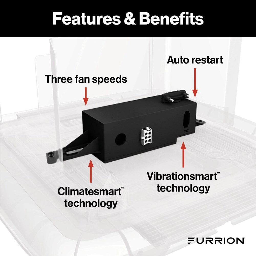 Furrion Chill Multi-Zone RV AC Controller | FACC12ESHA-BL | R410A