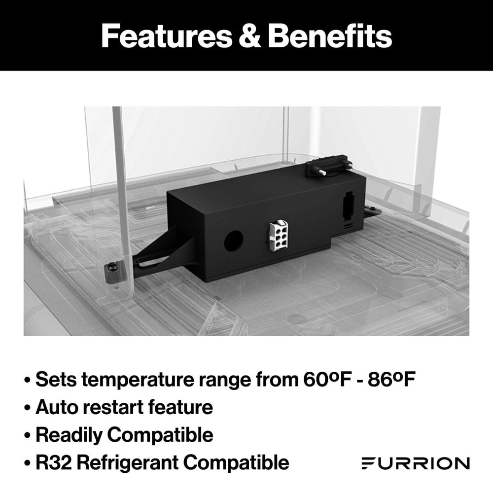 Furrion Standard Single Zone Controller for Chill HE Low-Profile RV Air Conditioner Systems (R32) #FACC12ESPA2-BL-AM 2024044601