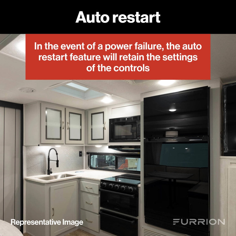 Furrion Standard Single Zone Controller for Chill HE Low-Profile RV Air Conditioner Systems (R32) #FACC12ESPA2-BL-AM 2024044601