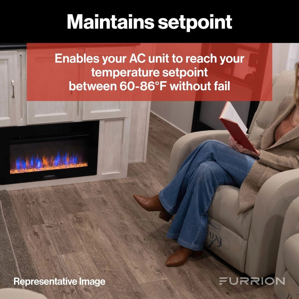 Furrion Standard Single Zone Controller for Chill HE Low-Profile RV Air Conditioner Systems (R32) #FACC12ESPA2-BL-AM 2024044601