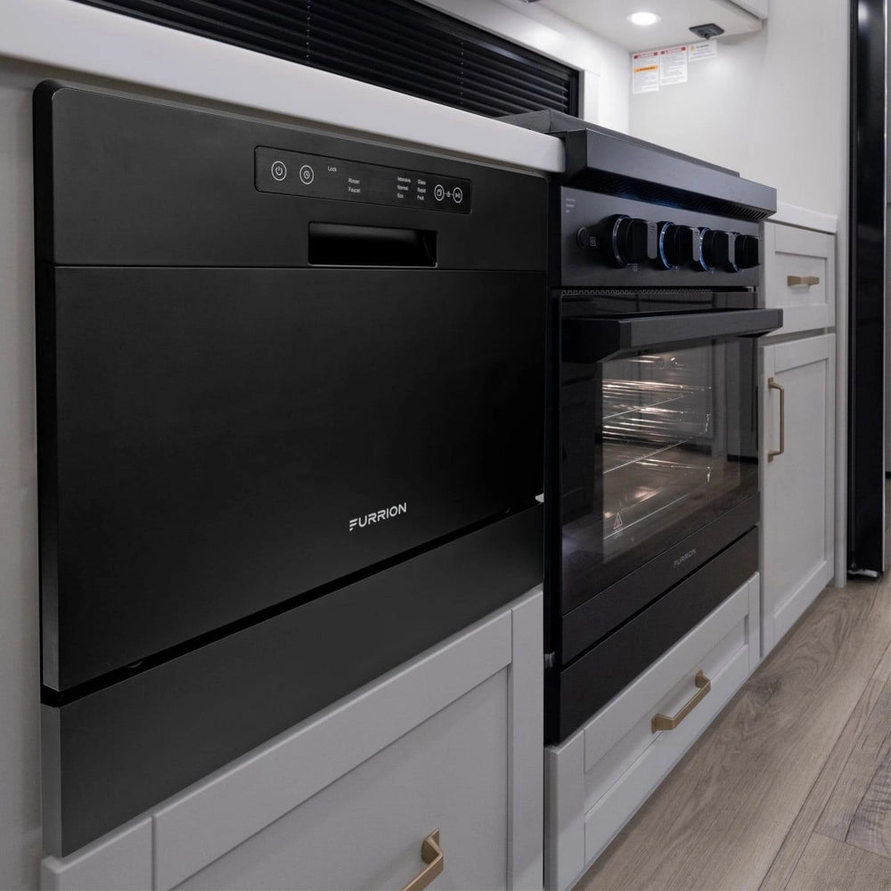 Furrion RV Countertop Dishwasher | FDW18SAC2-BL | 18" | Black