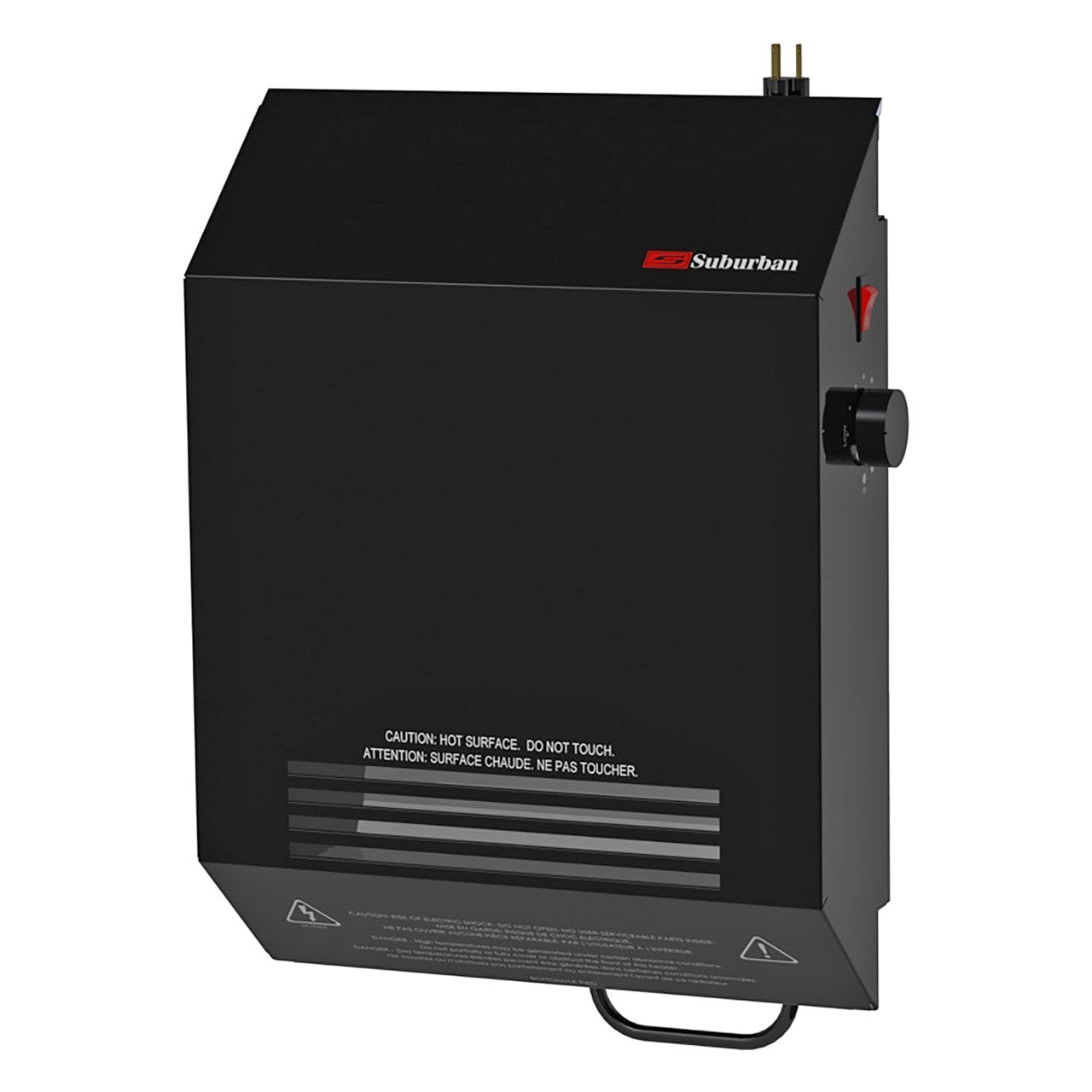 Suburban 2691ABK RV Electric Wall Space Heater