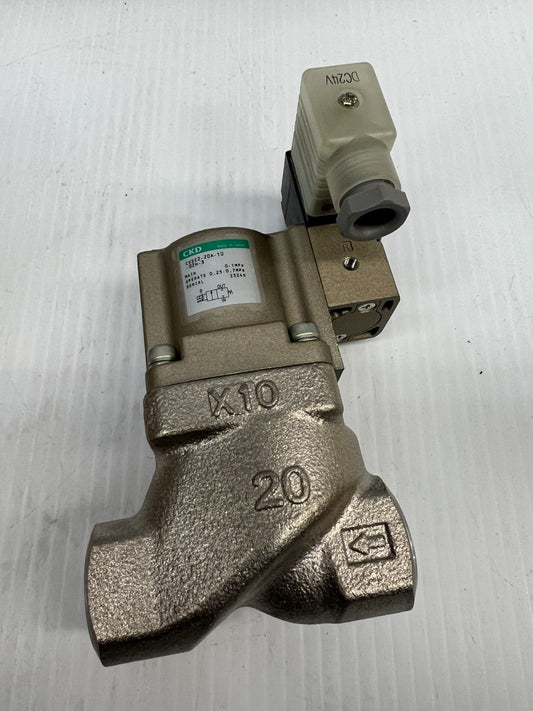 CKD Coolant Valve CVSE2-20A-10-02H-3 DC24V NEW NIB Japan