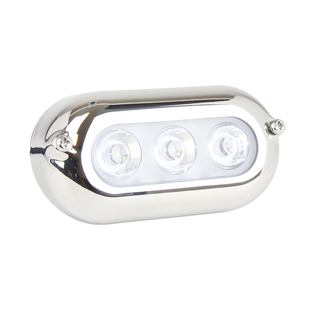 Maxfield Underwater Marine Boat Light ITC 69683SS-BL Blue 5.5W 400LM Steel