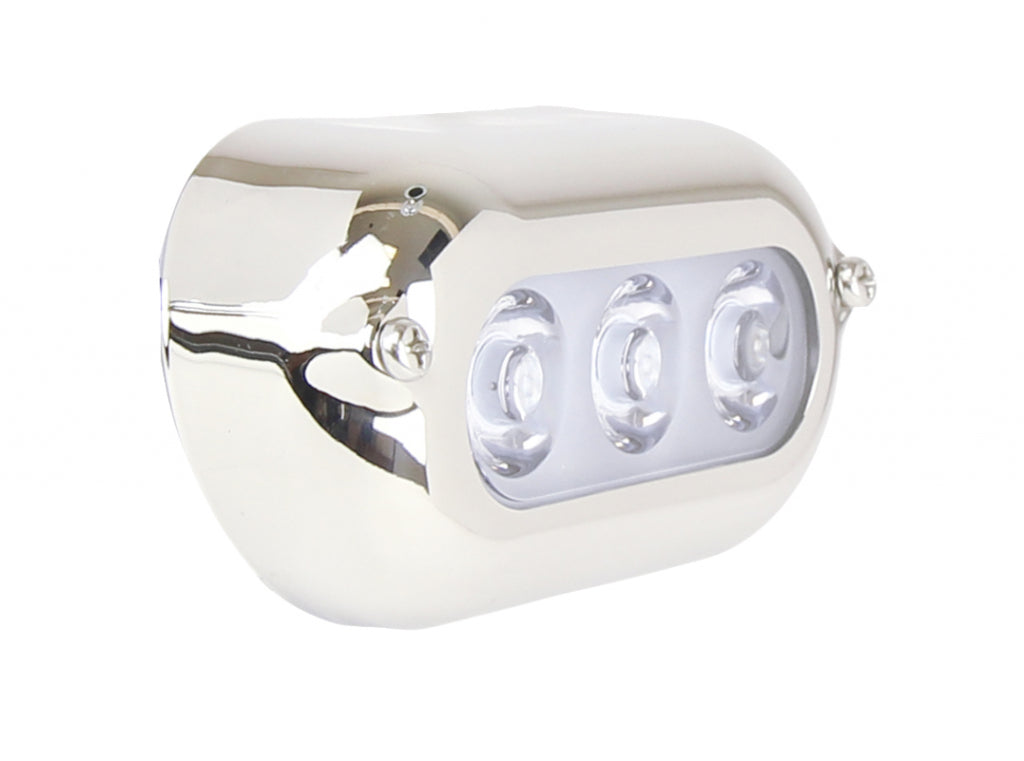 Maxfield Underwater Marine Boat Light ITC 69683SS-BL Blue 5.5W 400LM Steel
