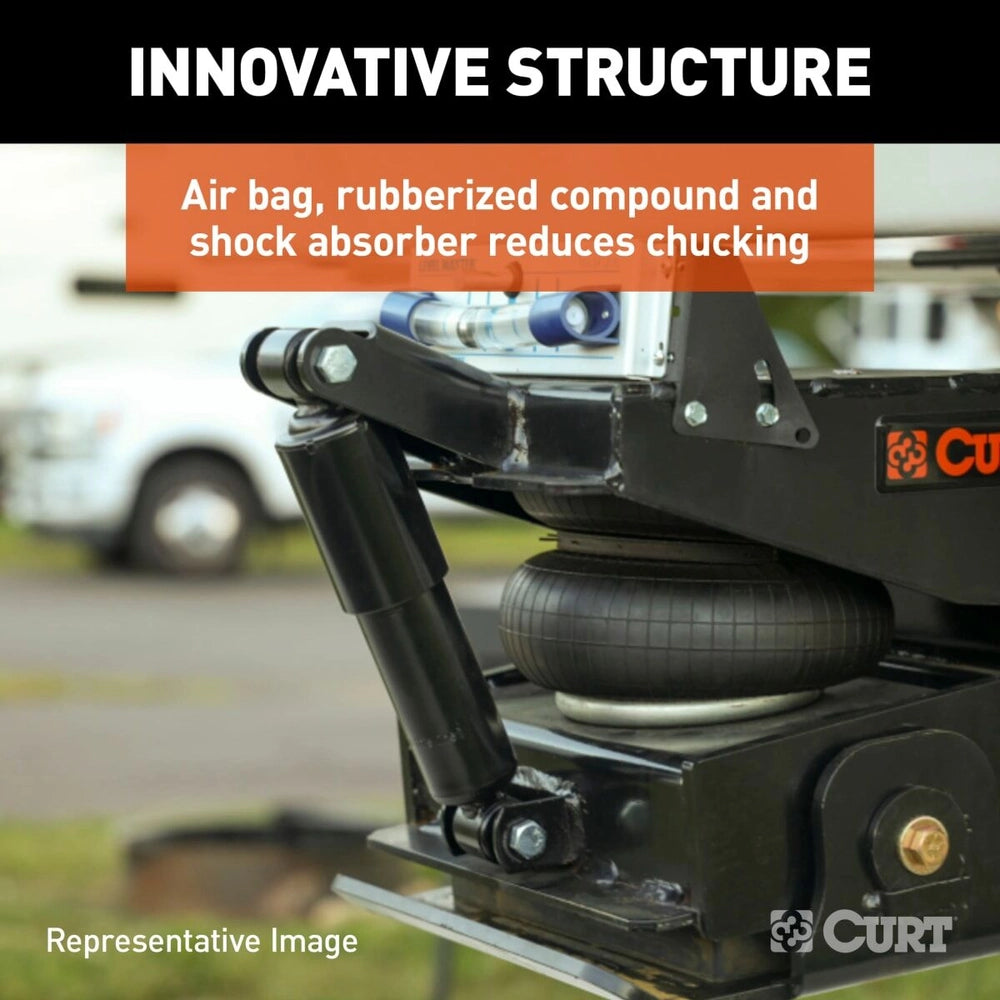 Curt Flex Air 5th Wheel Pin Box - Lippert Rhino - 21,000 lbs 807711