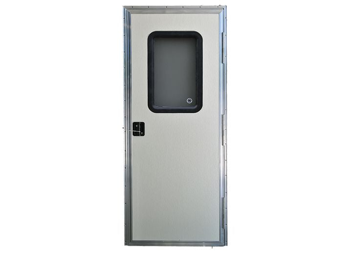 AP Products 015-217719 Polar White 28 x 72" Square RV Entry Door