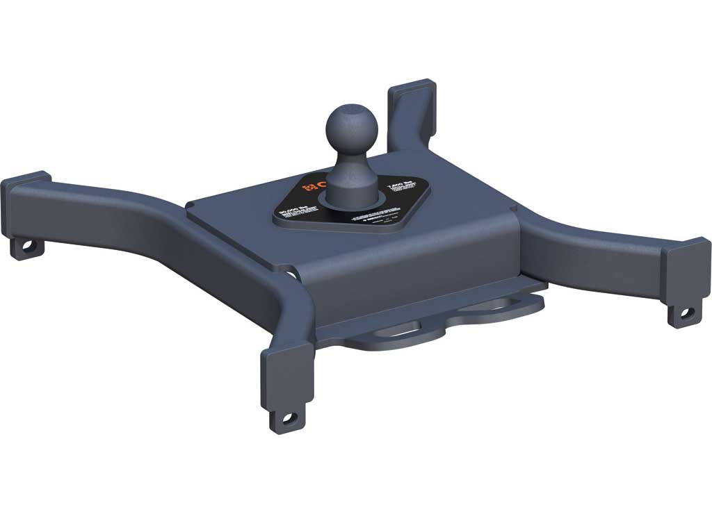 CURT Spyder 5th Wheel Rail Gooseneck Hitch | 16090 | 2-5/16" Ball | 30K