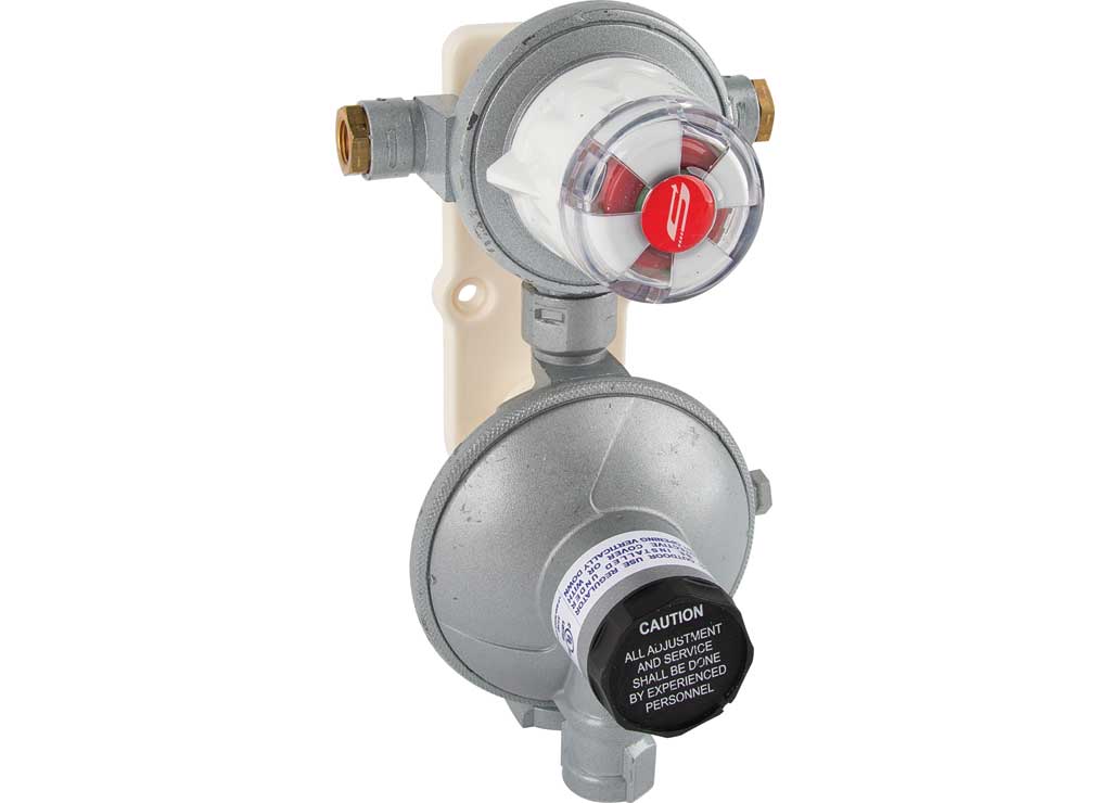 Dicor LP-R528B Automatic Changeover LP Regulator Wall Mount