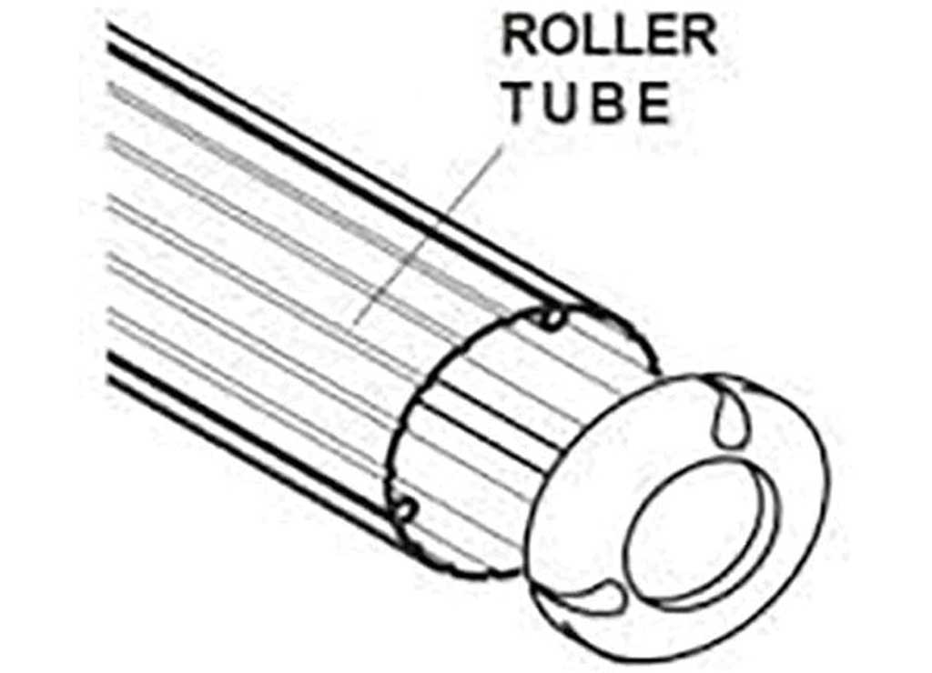 Dometic 3108346.021 Awning TUBE ROLLER BOXED ALUMINUM 21FT
