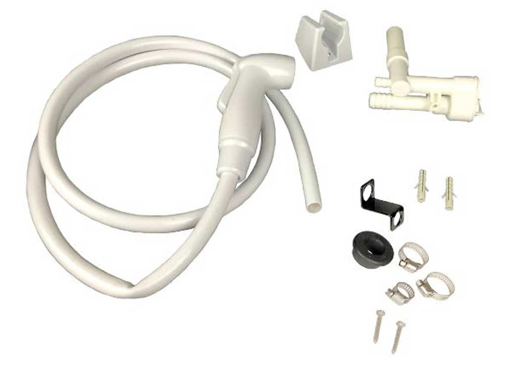 Dometic/Sealand | Vacuum Breaker with Extension and Spray, WHITE (Old 510 & 511) | 385319055