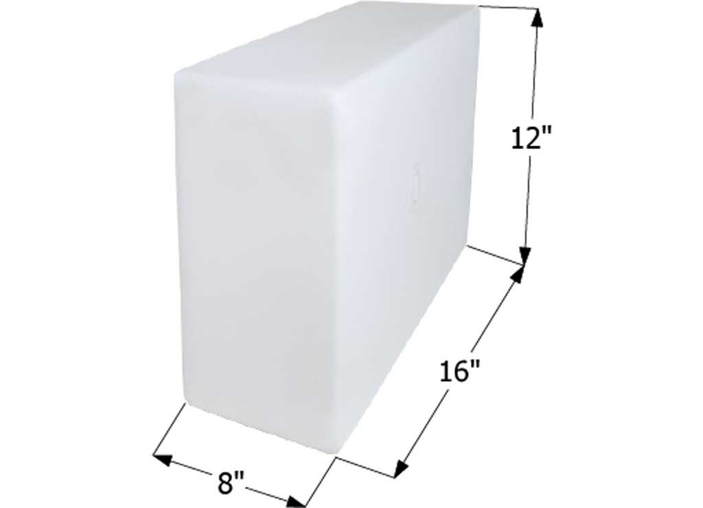 ICON Fresh Water Tank | 12508 | 6 Gallon | WT2474 | 16"×8"×12"