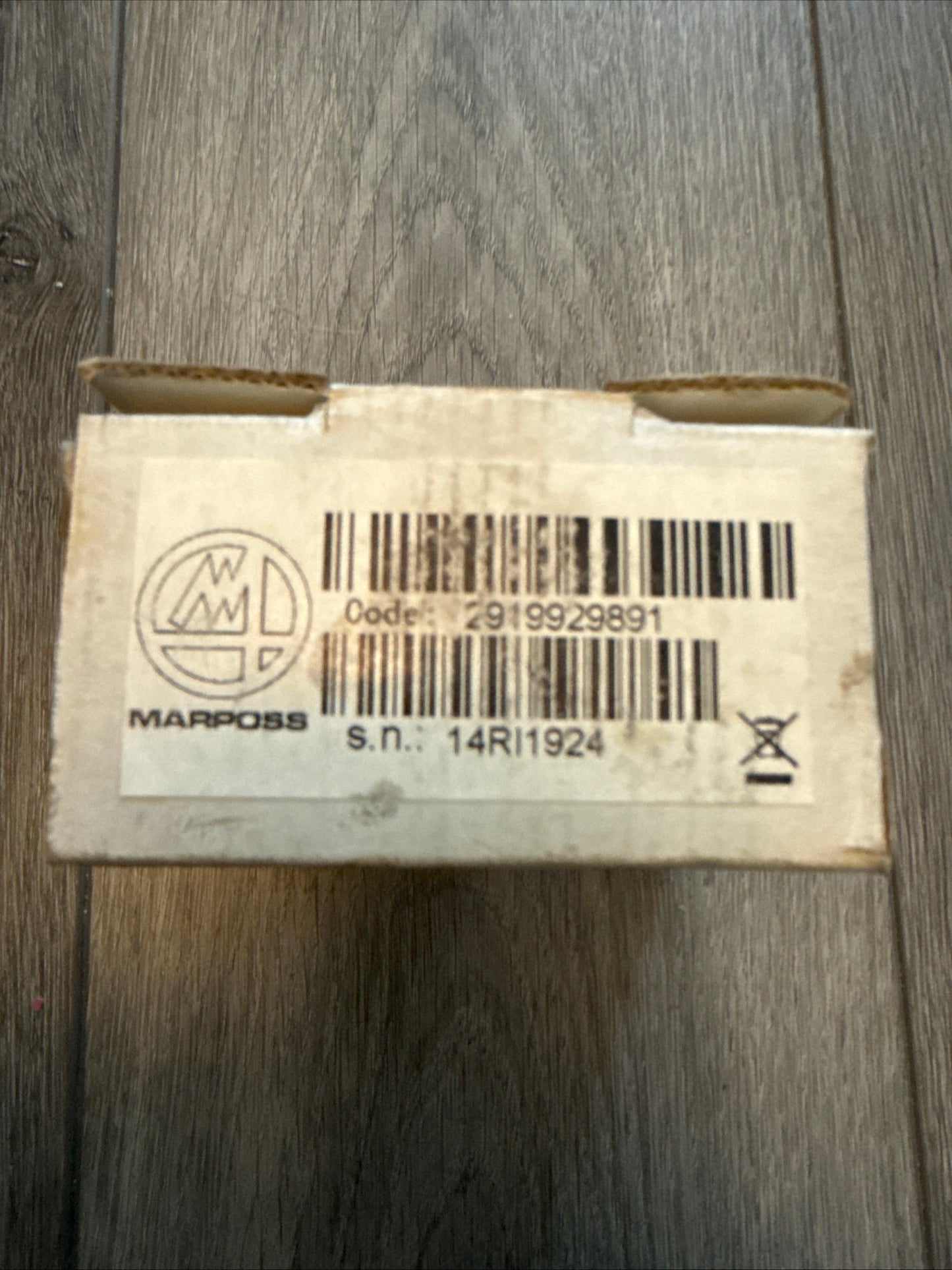 Marposs Unimar 2919929891 Scatola Passiva Junction Box Connector NEW NOB