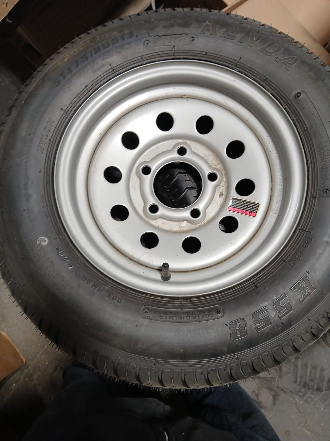 1 NEW ST175/80D13 Kenda K558 91/87M (DOT:4223) Tire ST175 80 D13
