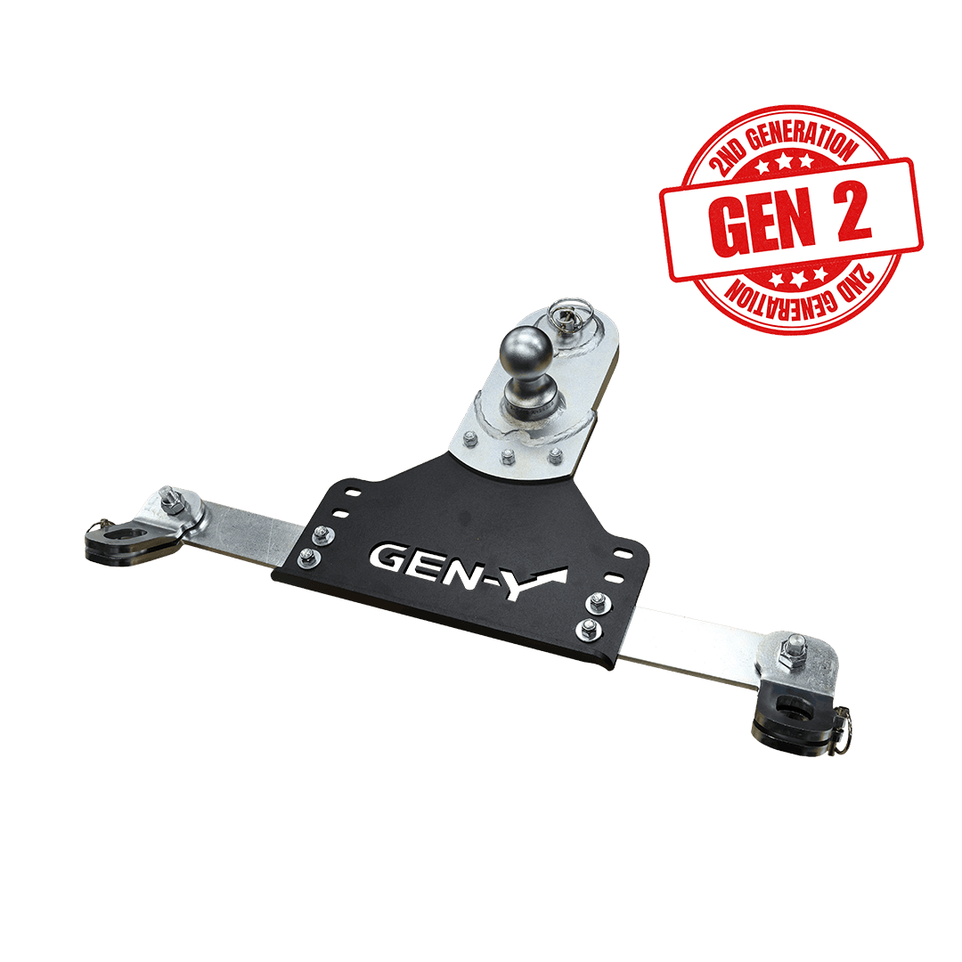 Gen-Y Hitch GoosePuck 5" Offset Gooseneck Ball for OEM Pucks | 25K | 9