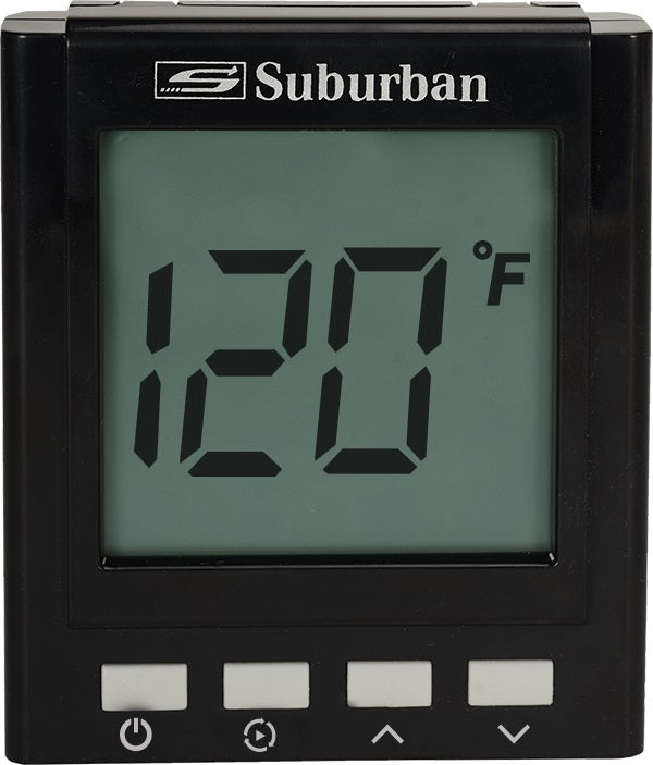 Suburban Nautilus Water Heater Control Center | 162292 | Black