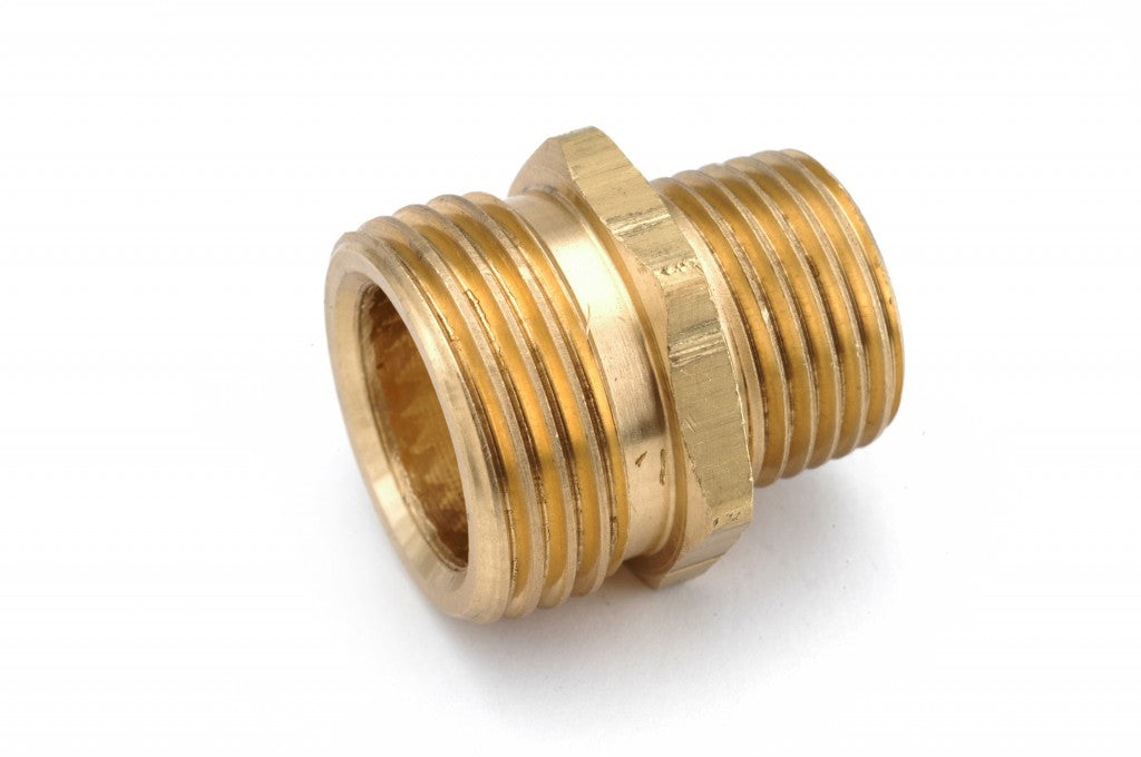 Anderson LF 778GH Brass Garden Hose Fitting | 3/4" GHT x 1/2"