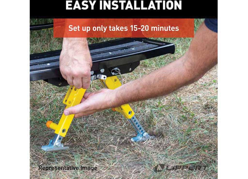Lippert | Solid Stance Step Stabilizer Kit | 2020109777