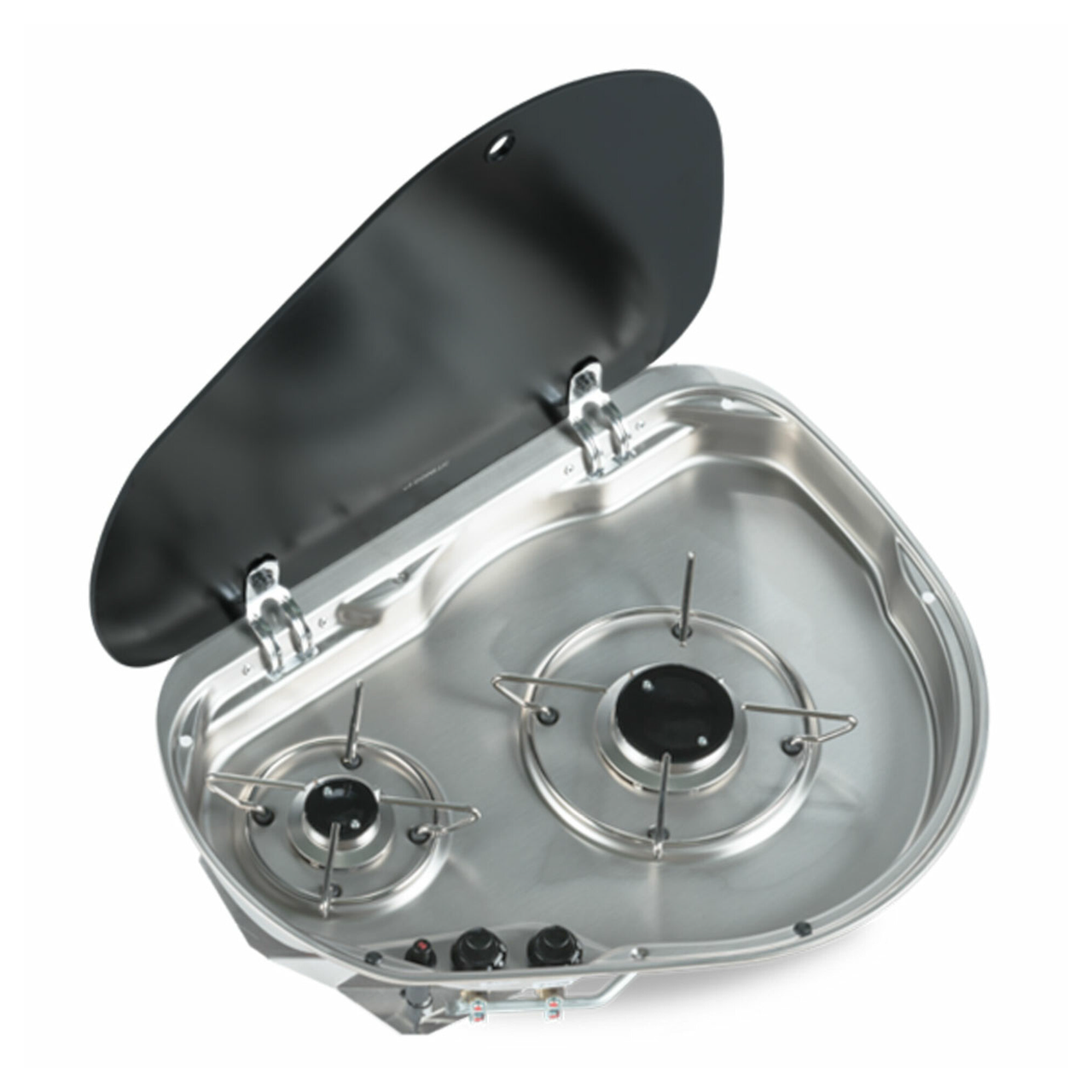 Dometic 2 Burner RV Drop In Cooktop PI8822D Teardrop Range Camper-Motorhome