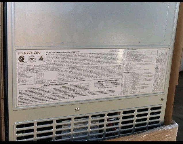 Furrion FFG30RA 2022121949 (Suburban SF-30VHQ/SF-30Q) RV LP Furnace 30,000 BTU Horizontal Vertical NEW