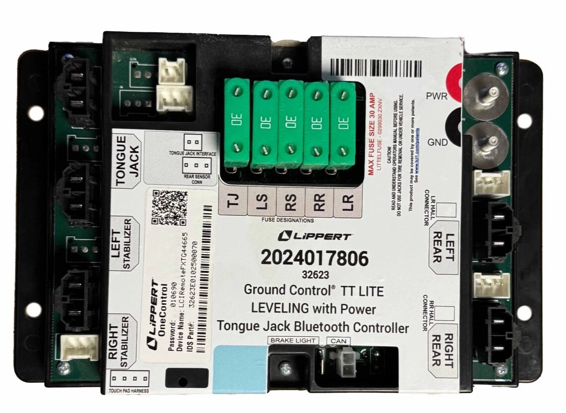 Lippert OEM 32623 2024017806 Ground Control Controller TT Lite Leveling W/ Power Bluetooth