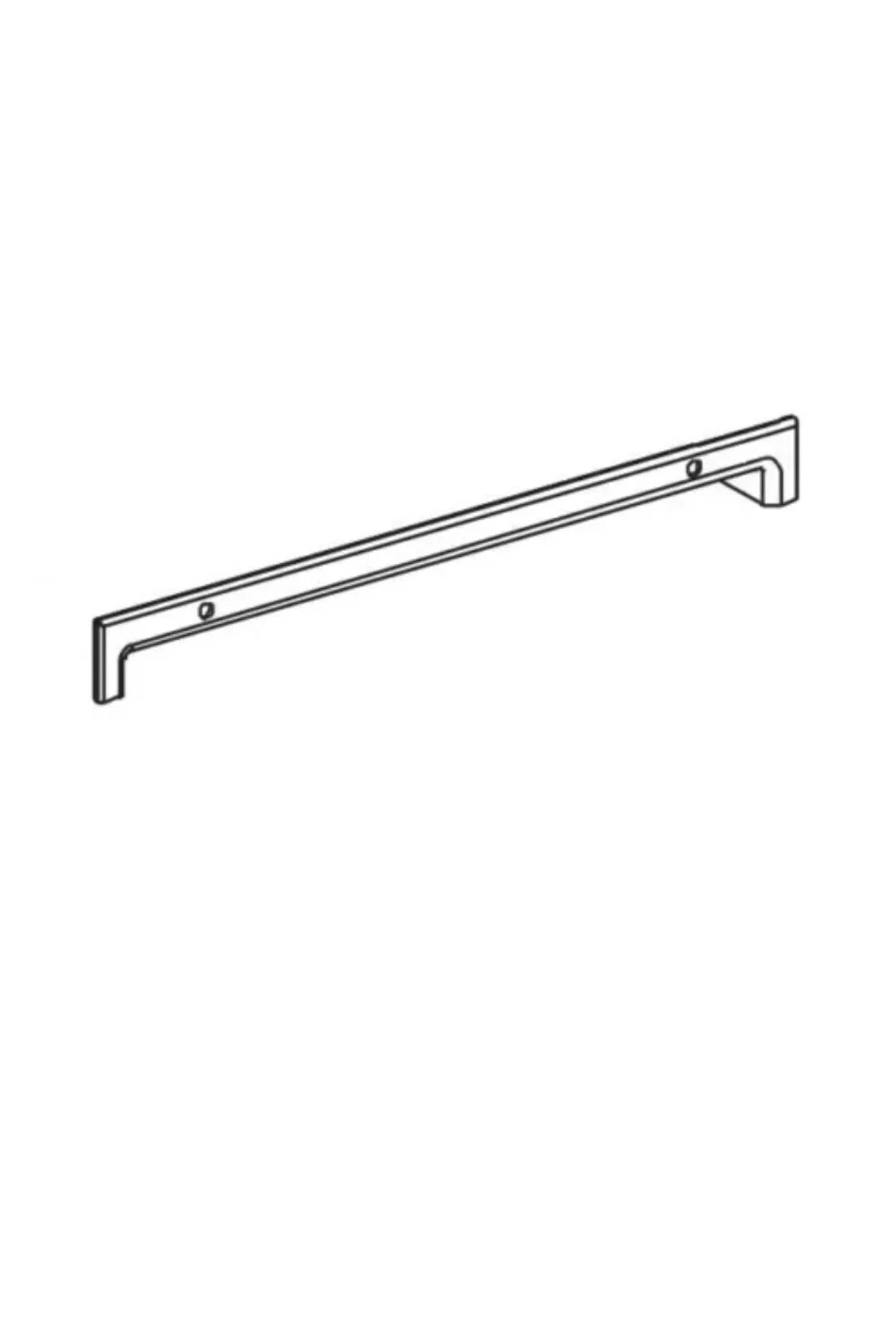 Norcold 622325 Upper Trim Piece & Installation Kit | Black | N6XX/N8XX