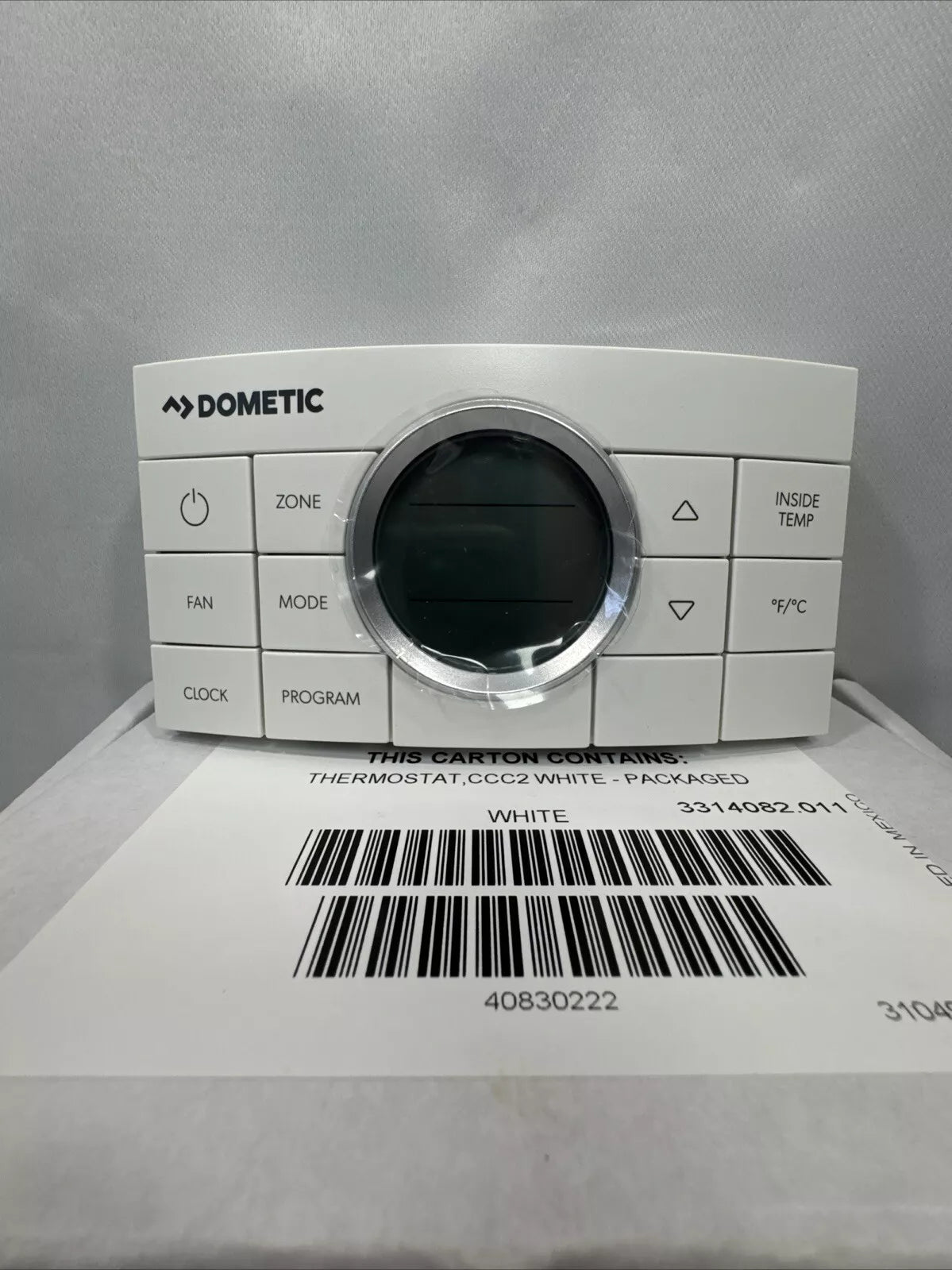 Dometic 3314082.011 OEM Comfort Control Center CCC2 White Wall Thermostat CCCII