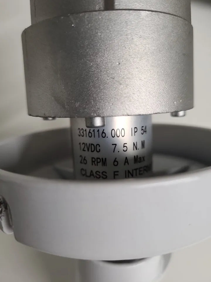 Dometic OEM 9100 Power Patio RV Awning Motor 3310423.209B 3310419.209B Torsion Assembly White 3316116.00