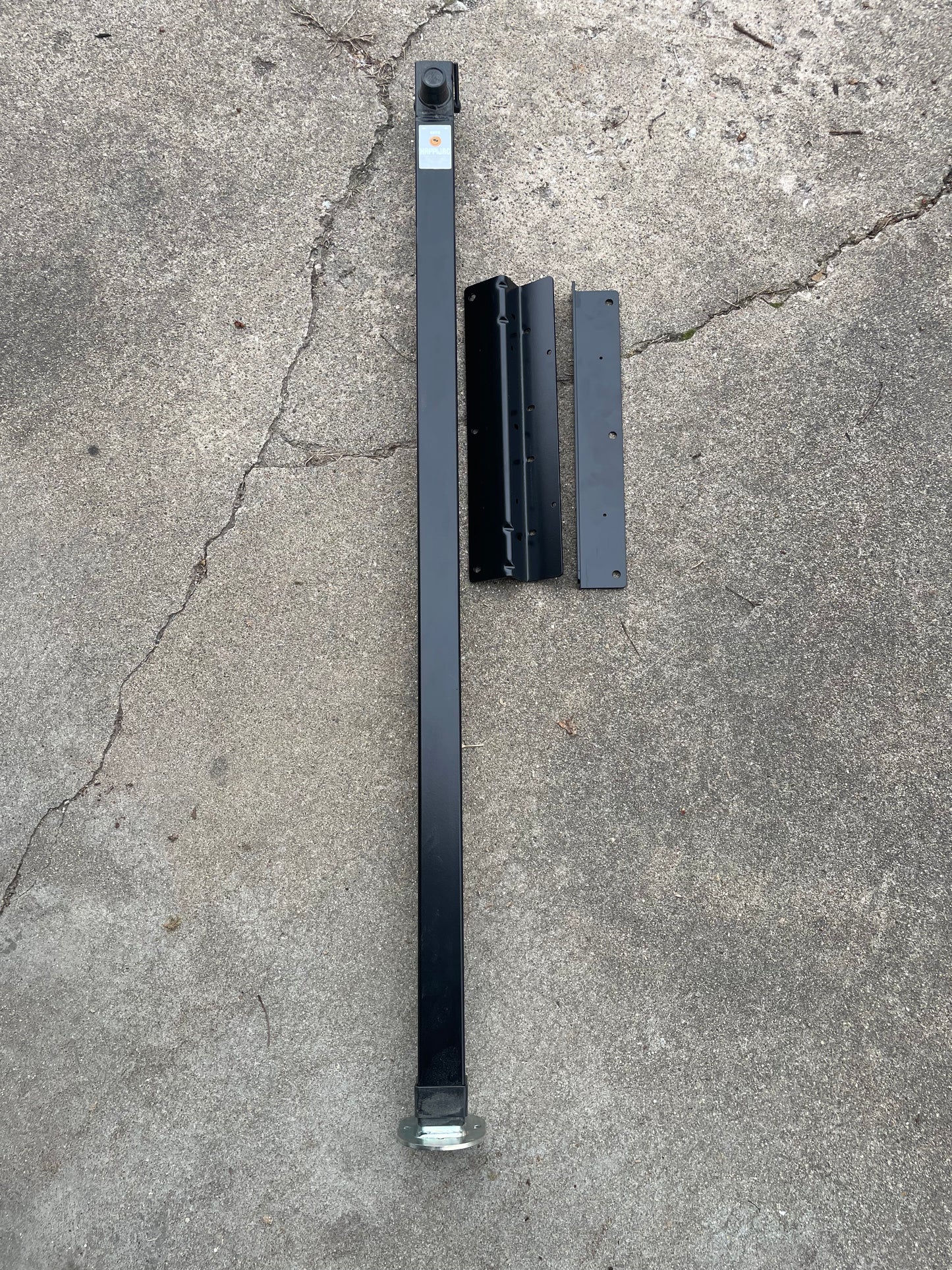 HappiJac 4820 736515 Camper RV Manual Truck Camper Jack Leg Black