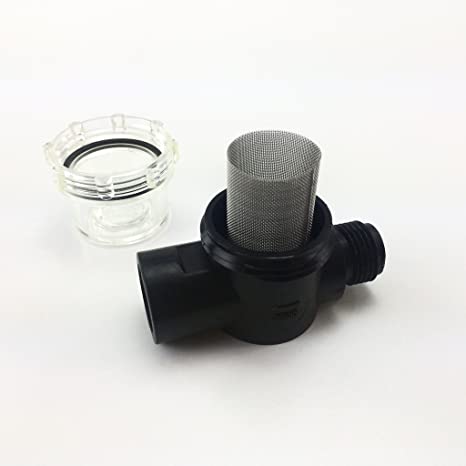 Shurflo 255-213 Twist-on Inline Strainer 1/2" NPSM Inlet