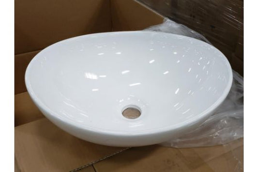 Deyco AC2102 White Ceramic Basin Sink Bowl 16" x 13"