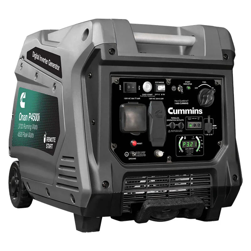 Cummins Onan P4500i Inverter Portable Generator A074Z436