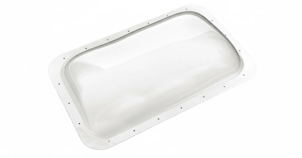 Icon Direct Rectangular RV Skylight Dome | Clear | 22 Sizes