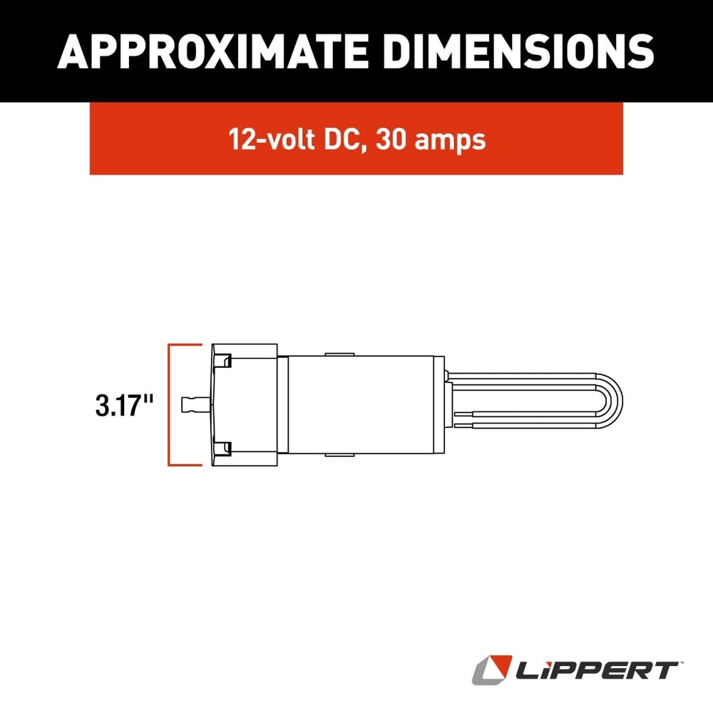 Lippert Through-Frame Slide-Out 18:1 Tuson Motor without Actuator #1-065-041-012 125802