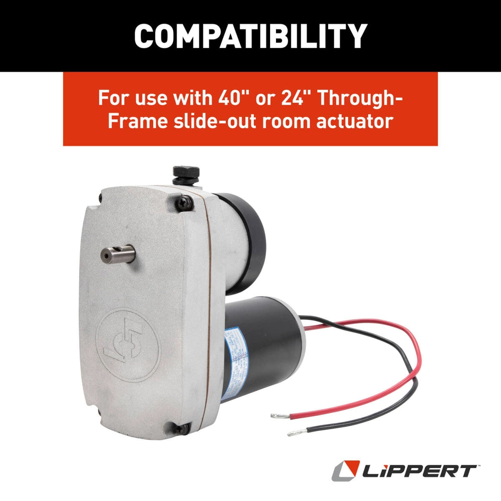 Lippert Through-Frame Slide-Out 18:1 Tuson Motor without Actuator #1-065-041-012 125802