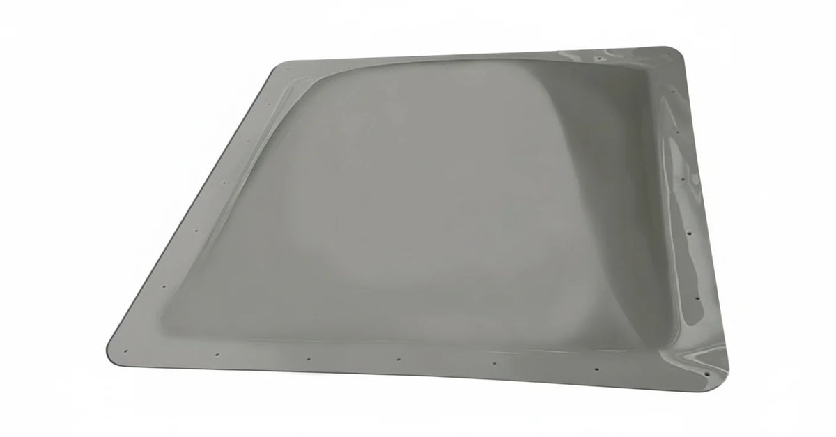 Icon Rectangular RV Skylight Dome | Smoke & Dark Smoke | 26 Sizes