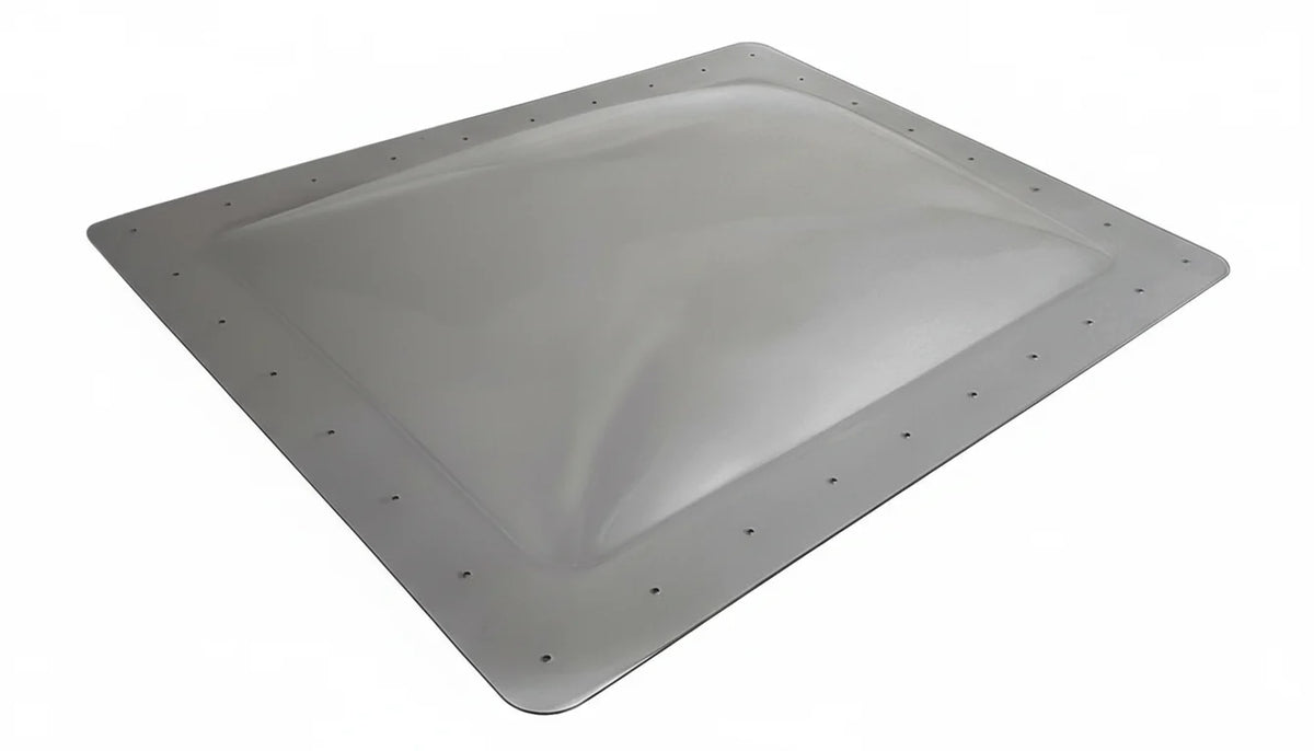 Icon Rectangular RV Skylight Dome | Smoke & Dark Smoke | 26 Sizes