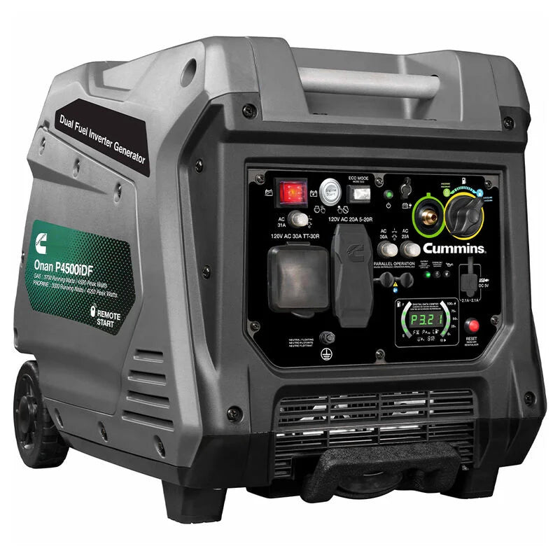 Cummins Onan P4500iDF Dual-Fuel Inverter Generator A074Z437
