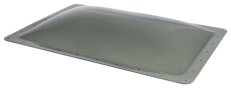 Icon Rectangular RV Skylight Dome | Smoke & Dark Smoke | 26 Sizes