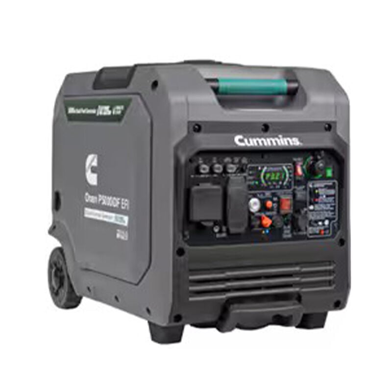 Cummins Onan P5000iDF EFI Dual-Fuel Inverter Generator, EPA+CARB A075C500