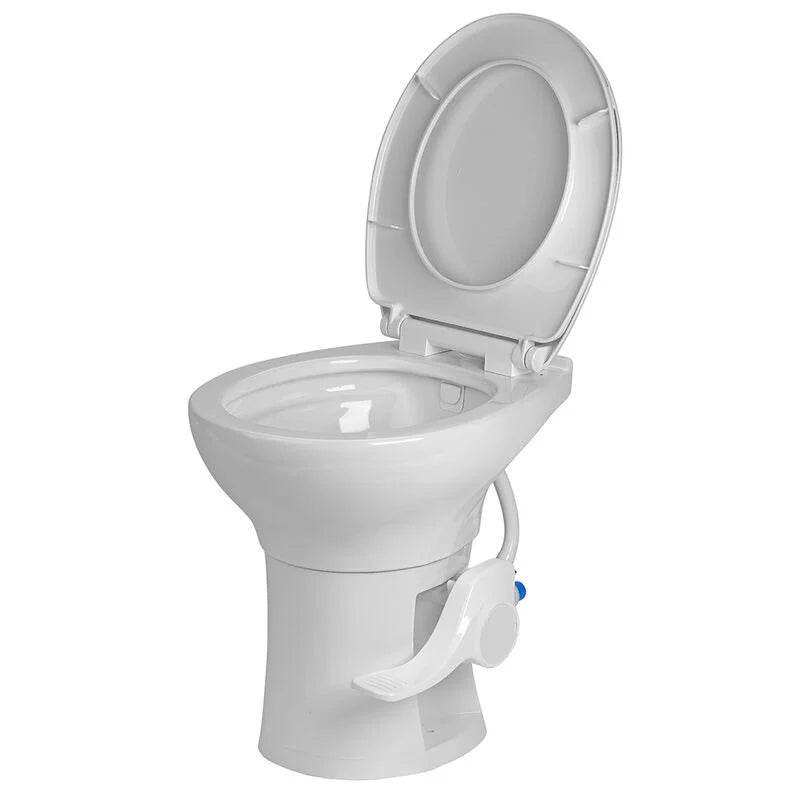 InVision Voyager residential height RV toilet, porcelain bowl