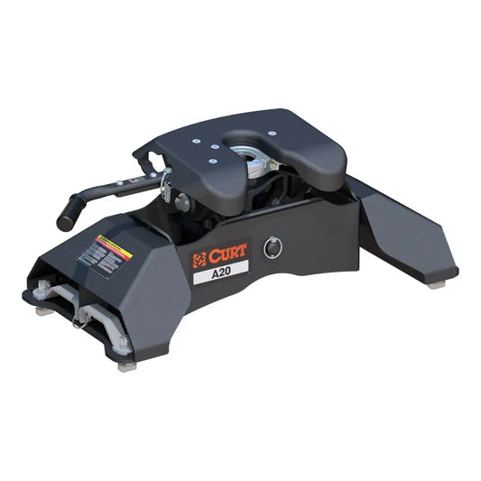 CURT A20 5th Wheel Hitch | 16034 | Ford F-250/F-350/F-450 SD 8' Bed Puck System | 20K