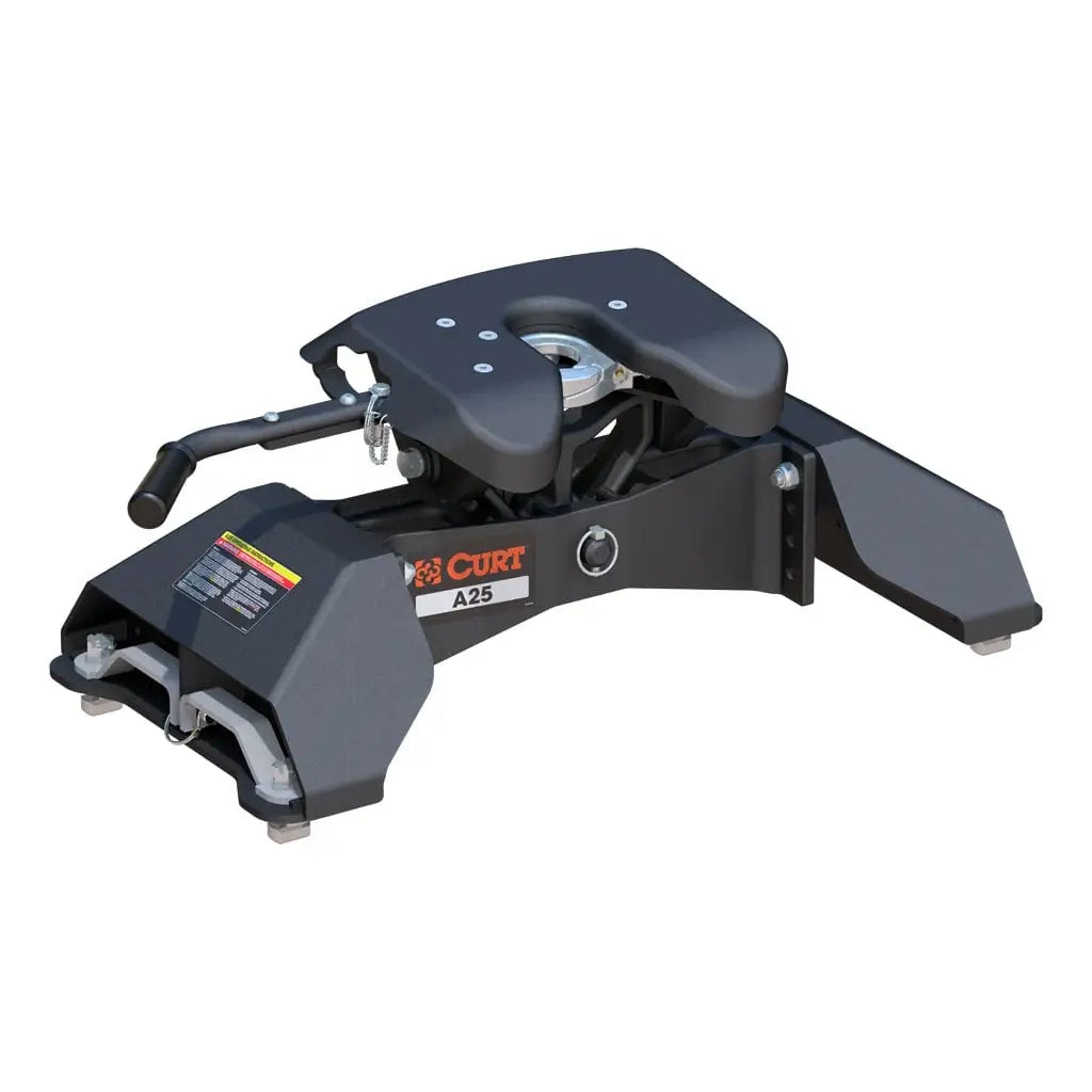 CURT A25 5th Wheel Hitch | 16036 | Ford F-250/F-350/F-450 SD 8' Bed Puck System | 25K