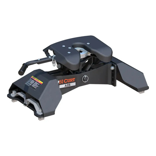 CURT A25 5th Wheel Hitch | 16036 | Ford F-250/F-350/F-450 SD 8' Bed Puck System | 25K