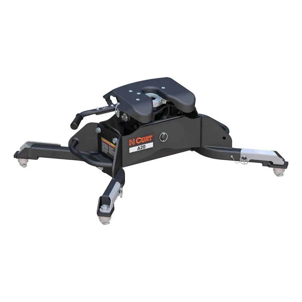 CURT A20 5th Wheel Hitch | 16044 | Ram 2500/3500 8' Bed Puck System | 20K
