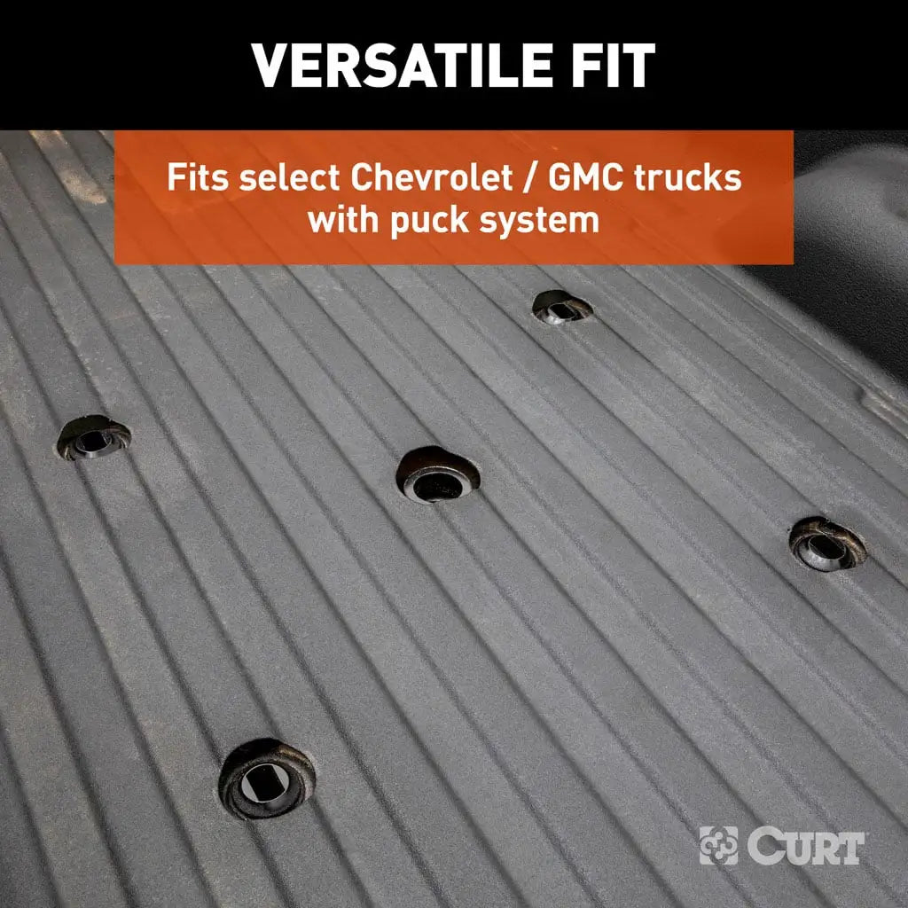 CURT A25 Sliding 5th Wheel Hitch | 16057 | Chevy/GMC/Ford HD Puck + S25 Slider | 25K