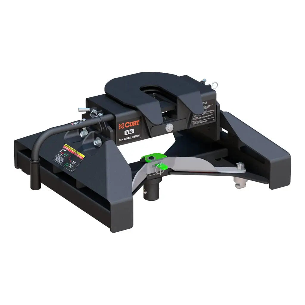 CURT E16 5th Wheel Hitch | 16071 | Nissan Titan XD 8' Bed Puck System | 16K