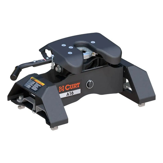 CURT A16 5th Wheel Hitch | 16091 | Silverado/Sierra 2500/3500 HD 8' Bed Puck System | 16K