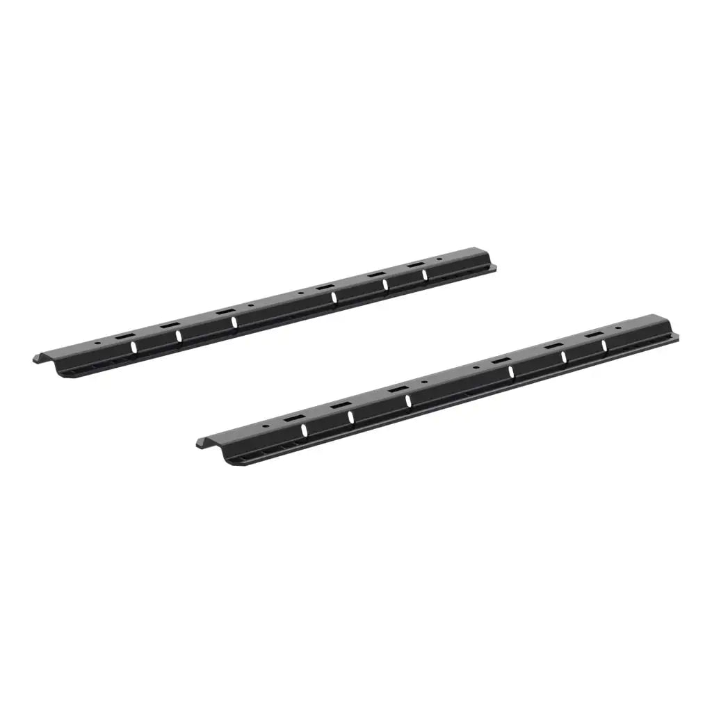CURT Universal 5th Wheel Base Rails | 16104 | 25K Gloss Black (Rails Only)